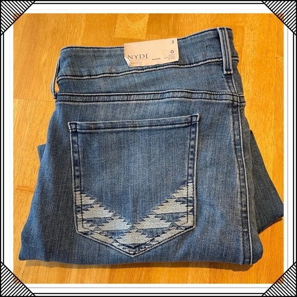 NYDJ Marilyn Straight Ankle Jeans - Picture 1 of 9